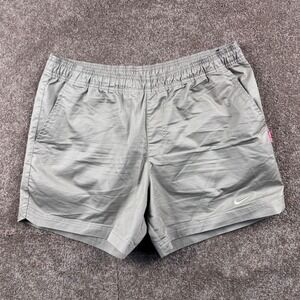 Nike Mens Ohio State Buckeyes Shorts XL Khaki Tan Twill Athletic 5 Inch Inseam